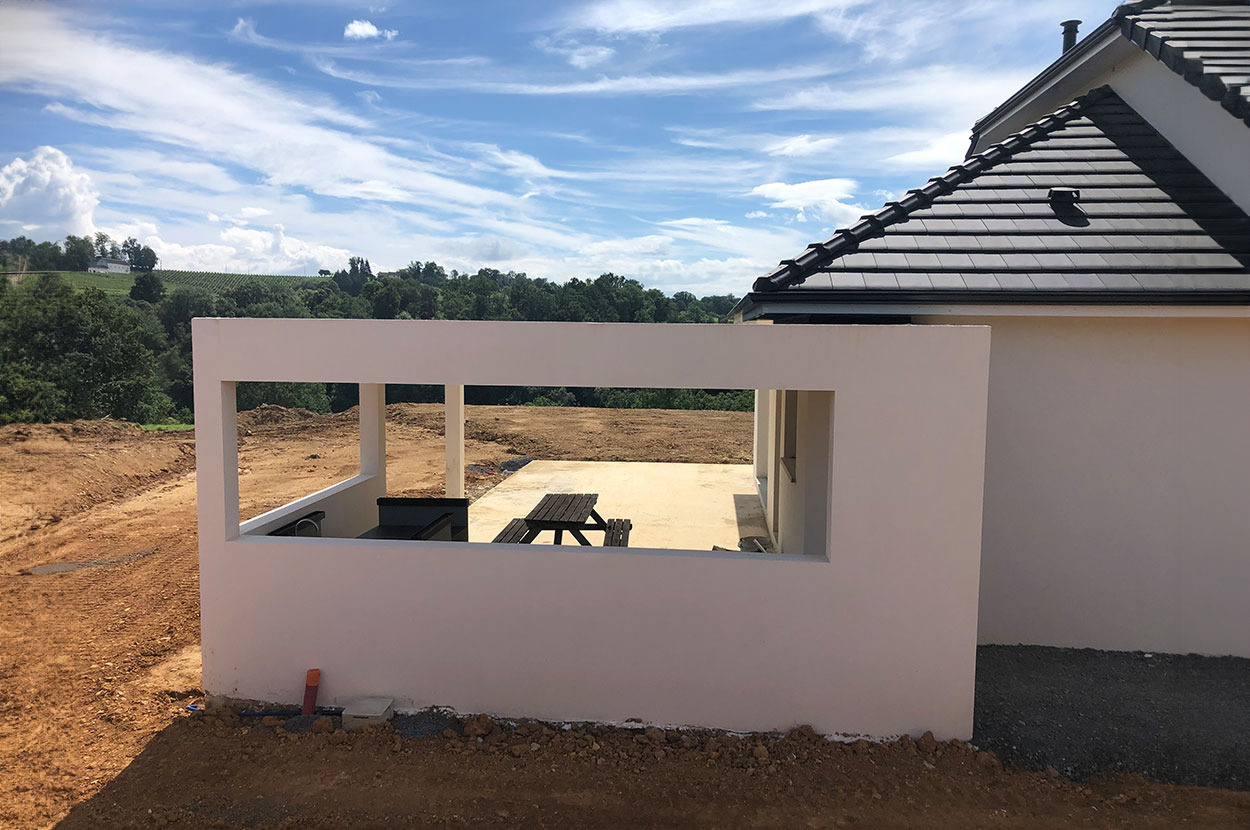 Maison à étage et terrasse couverte à Jurançon - Constructeur de